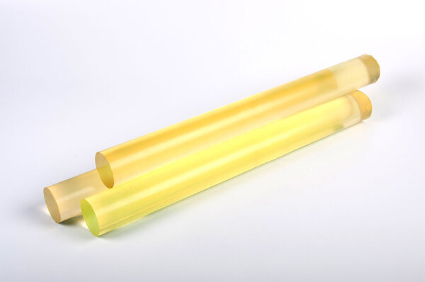 Полиуретан стержень Ф 50 мм   (L=500 мм, ~1,2 кг, жёлтый) Китай (шт)